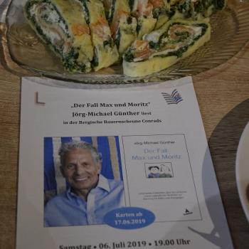 "Der Fall Max und Moritz" von Jörg-Michael Günther Lesung am außergewöhnlichen Ort