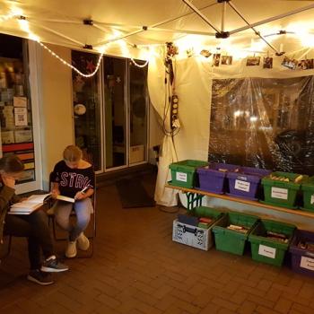 Bücherbasar beim Stadtfest in Leichlingen