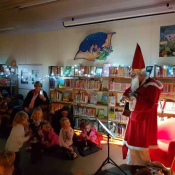 Der Nikolaus war auch 2019 in der Bücherei