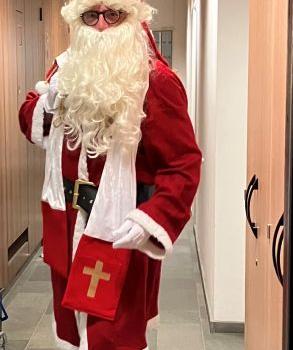 Der Nikolaus war in der Bücherei