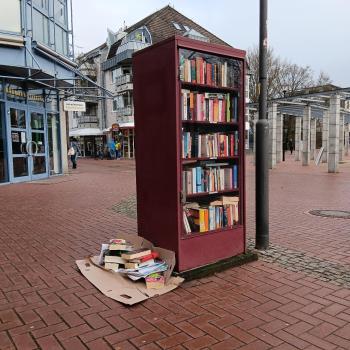 Bücherschrank mal wieder übervoll