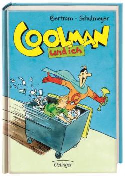 Kölner Kinderbuchautor Rüdiger Bertram stellte "COOLMAN und ich" in der Bücherei vor