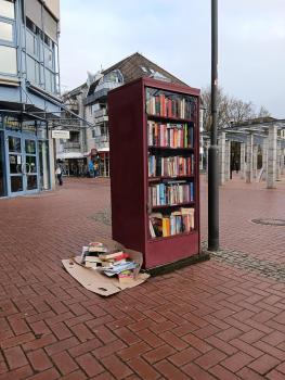 Bücherschrank mal wieder übervoll
