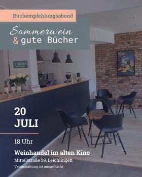 Buchempfehlungen Special: Sommerwein & gute Bücher
